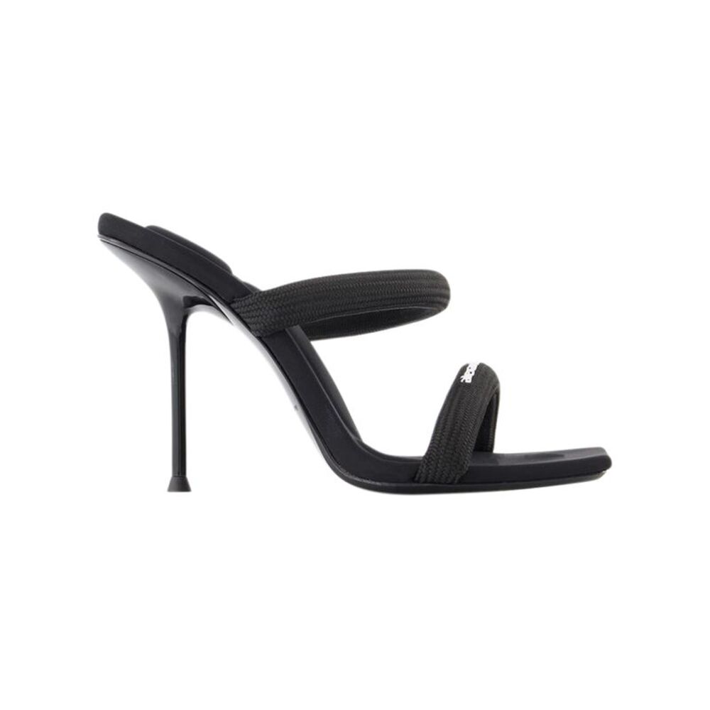 Julie Sandals  - Alexander Wang - Nylon - Black